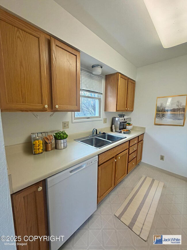 Virtually Staged Kitchen