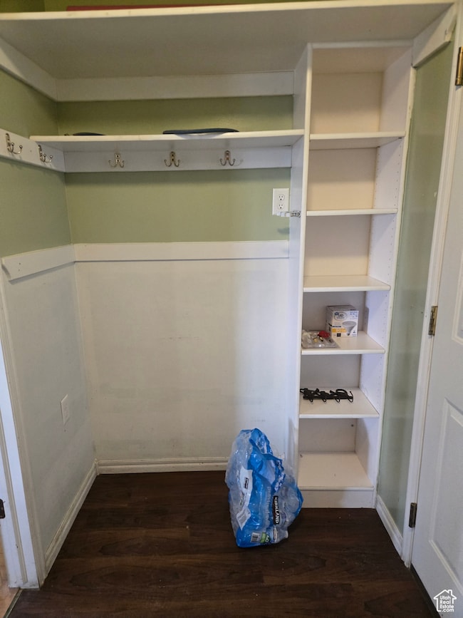 View of closet