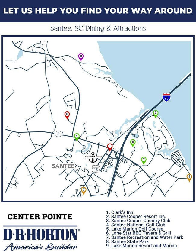 Center Point - Dining and Attractions