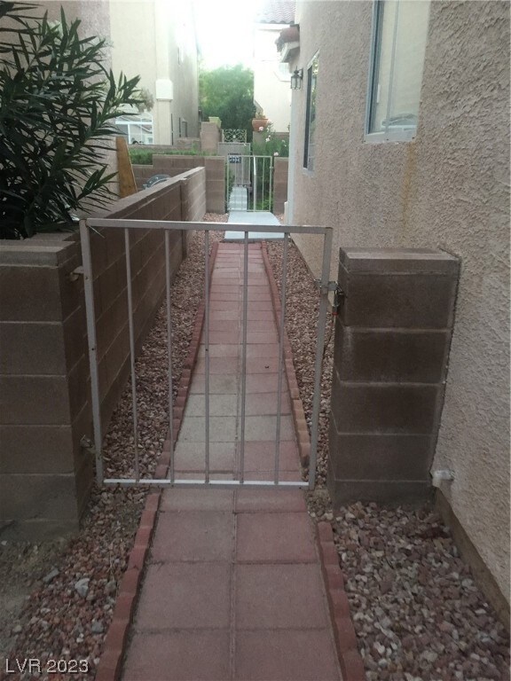 Walkway to Front Door