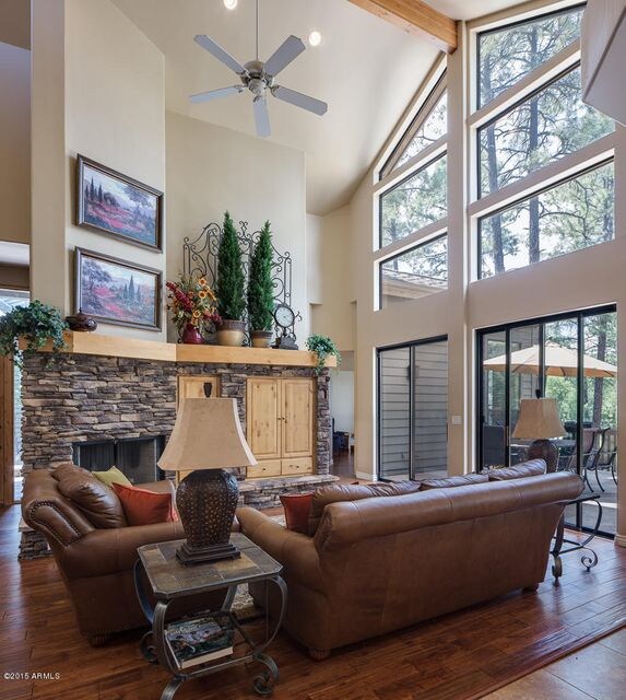 Great Room with Windows