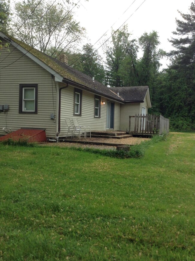 Rear of Property