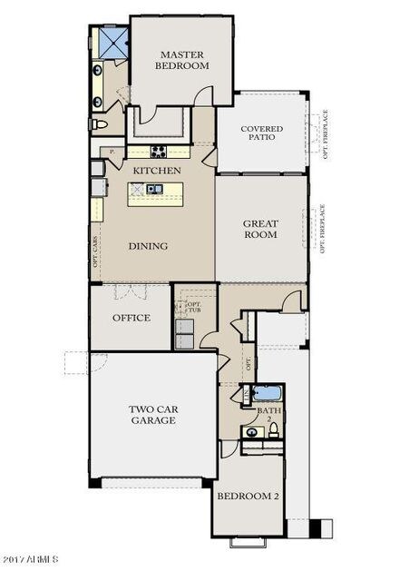 Azalea - Den ILO 3rd Bdrm - Left Garage