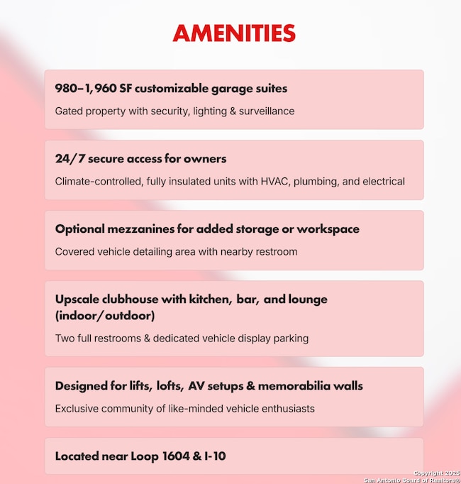 Amenities Overview