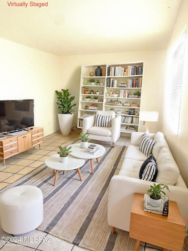 606 E Mohave Living Room Virtually Stage