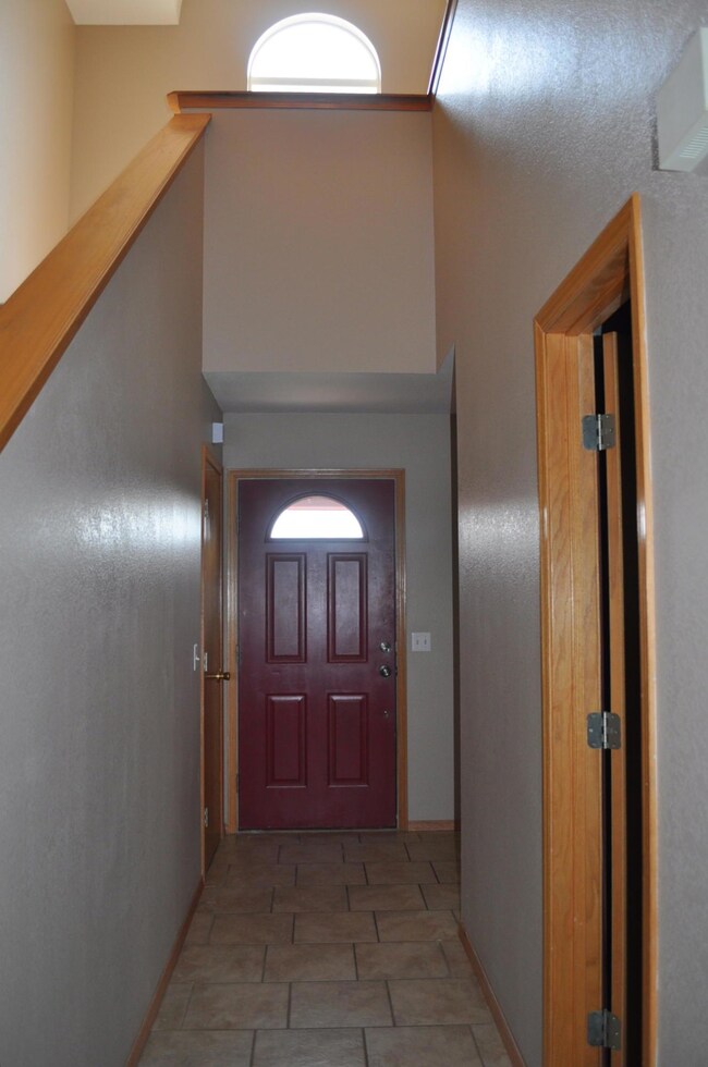 Front door interior