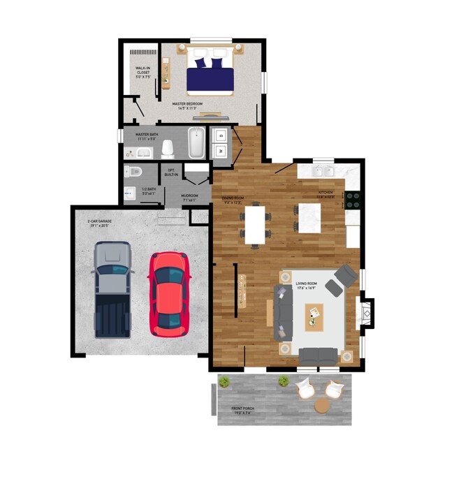 Harpswell (Master) 1st Floor Left