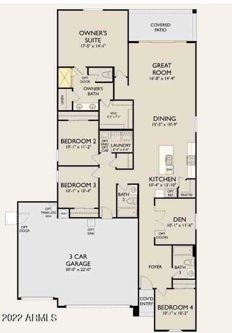 Venture- Lot 172- Floor Plan - Left Driv