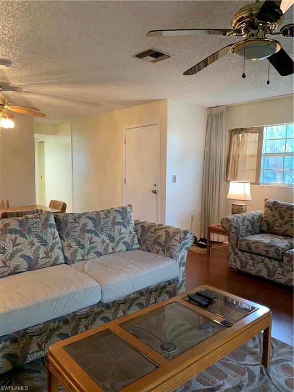 Living area with end unit window for additional natural light!