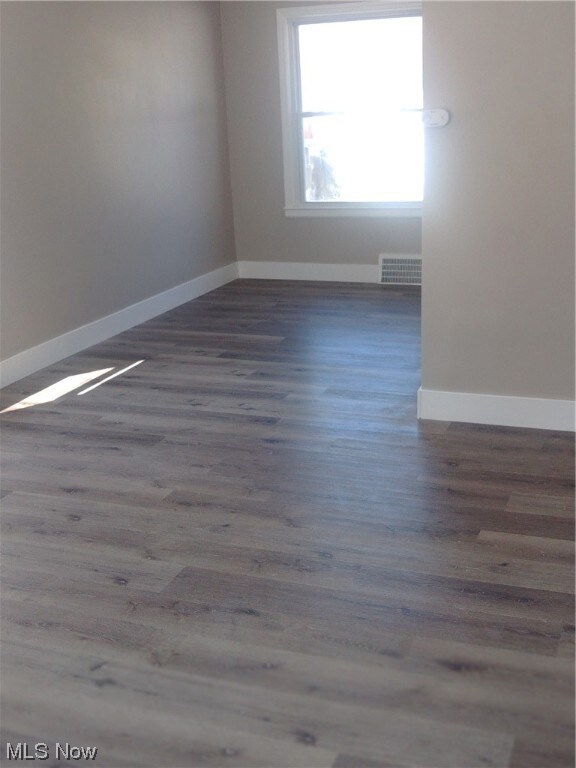 Living room and dining room