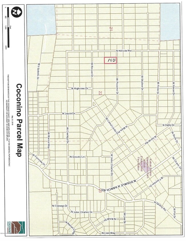 Cornali, Lot 231 ariel, map KEW_0002