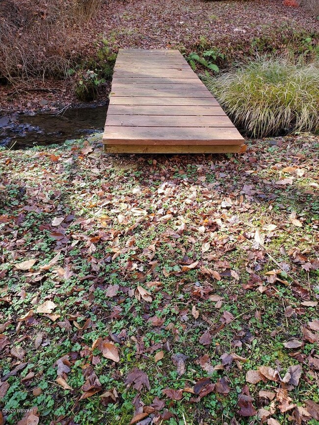 Camp foot bridge