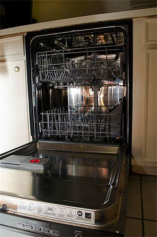 Dishwasher installed 2012, Has not been used many times, Like new