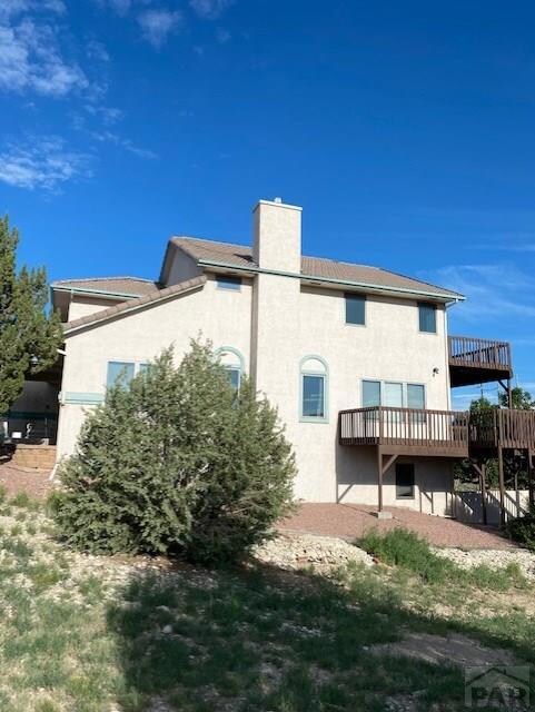 West side of house, sunset and sunlight