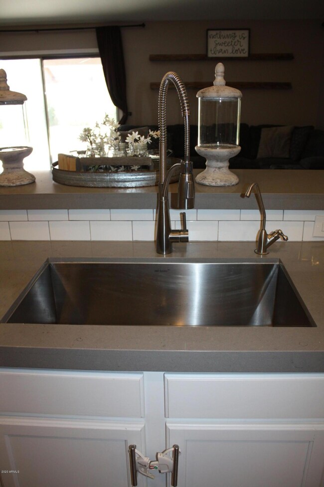 Kitchen deep sink and faucet