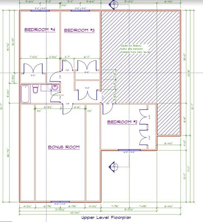 215 upper level floorplan