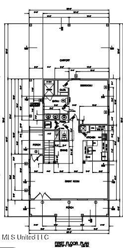 First Floor Building Plan