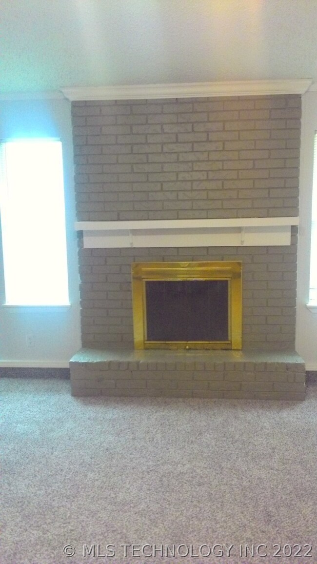 Fire Place; wood burning.