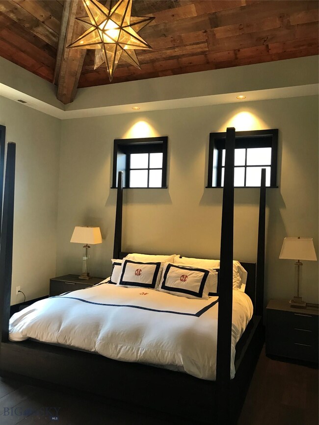 Master Bedroom with lovely light and volume