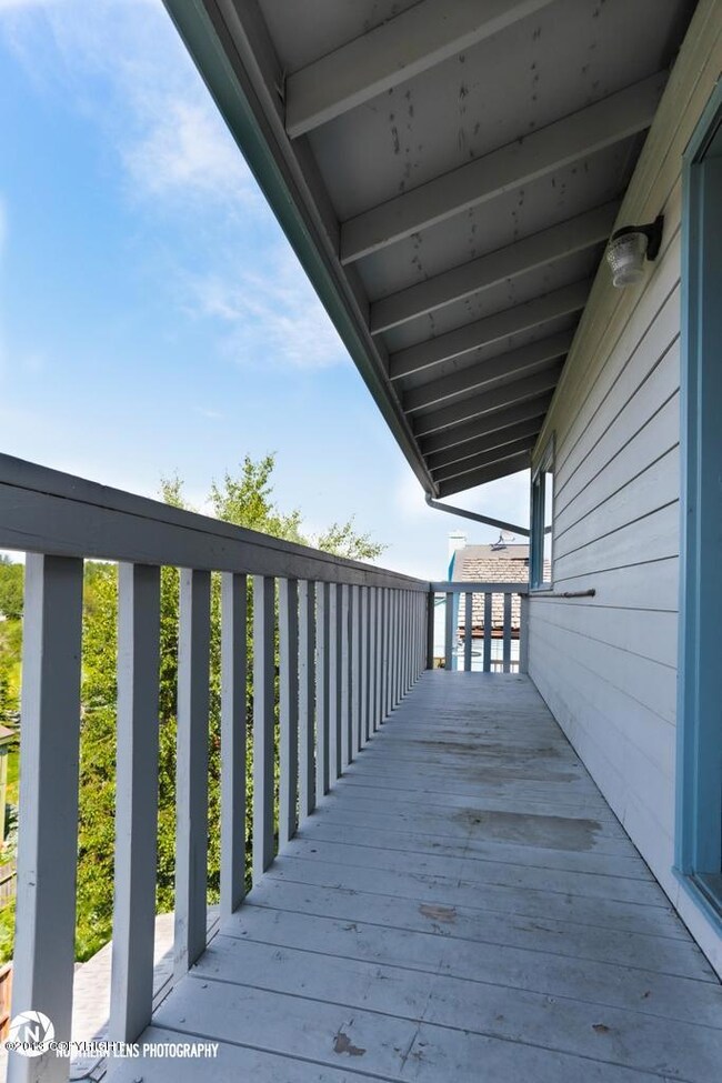 Exterior Upper Back Deck