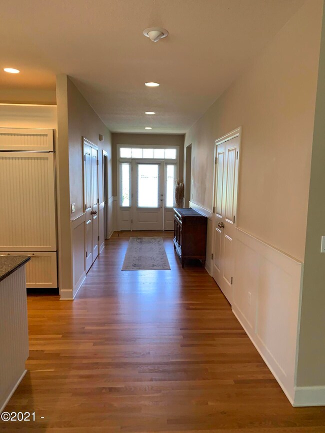 View of Entry and Door from Living area