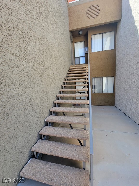 View of stairway