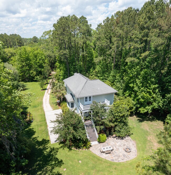Rear of home