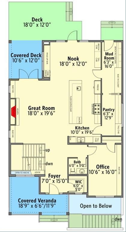 First Floor Plan Potential