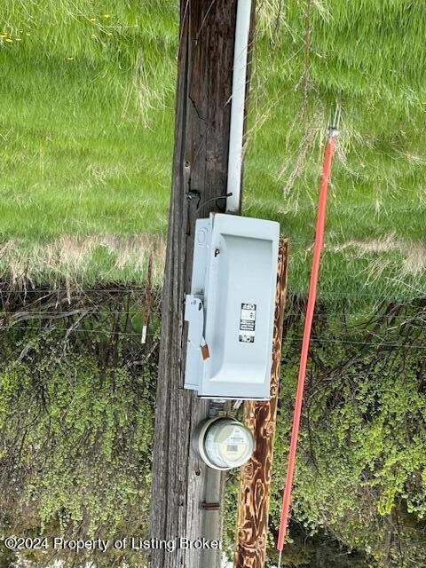 Decker Family electric meter pole