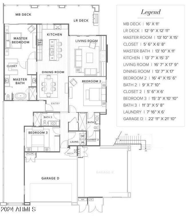 Agassiz floorplan