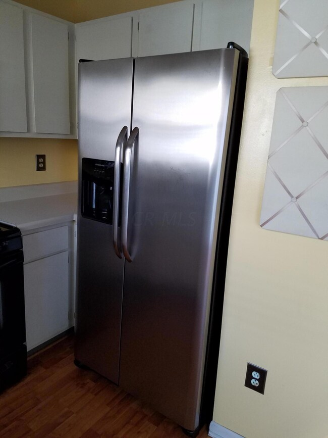 New stainless steel refrigerator