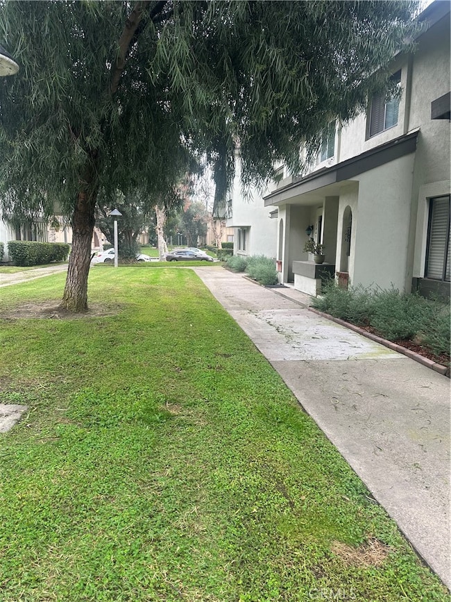 Lovely outdoor walkway