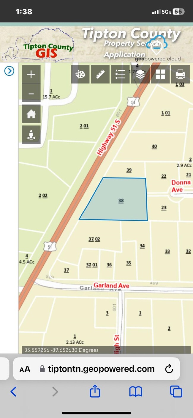 Parcel map