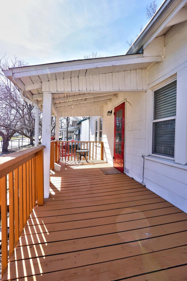 Front Porch and Deck