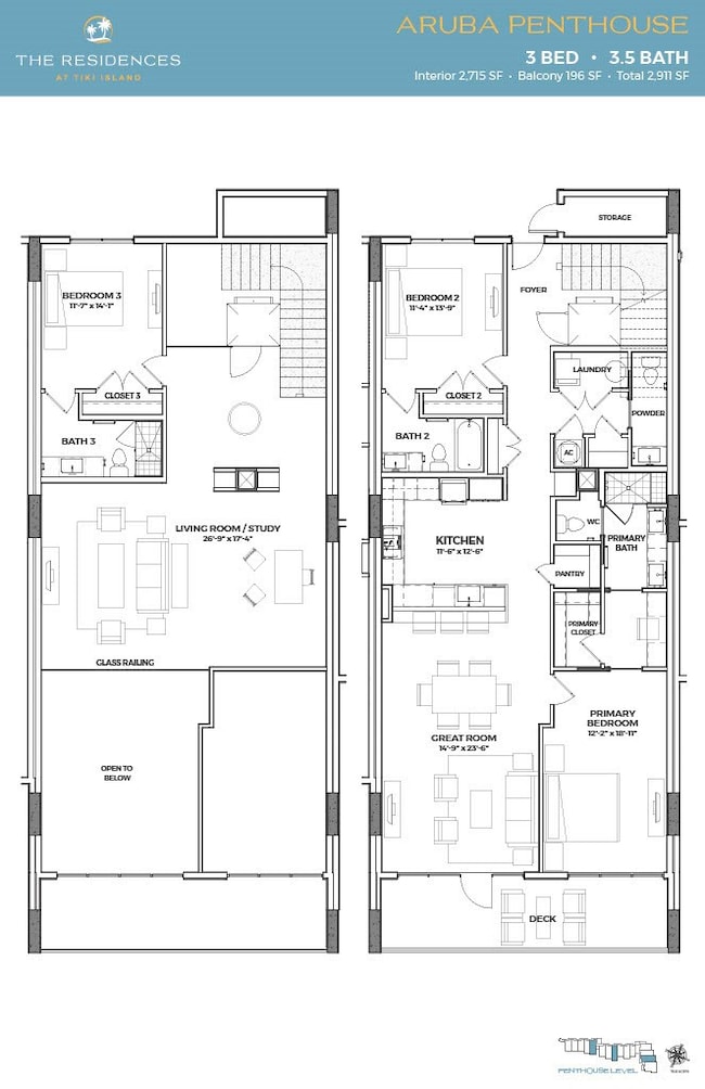 Aruba Penthouse - The Residences At Tiki Island Fl
