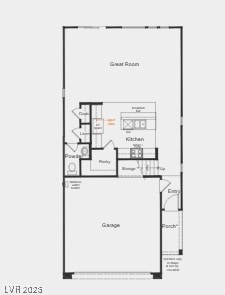 View of floor plan / room layout