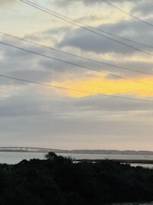 View from front porch!