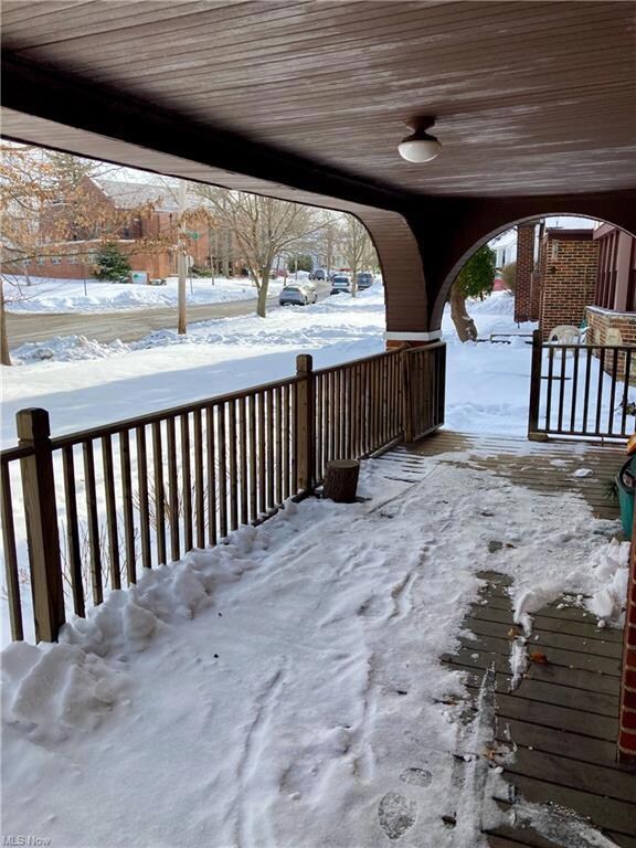 View from side porch.