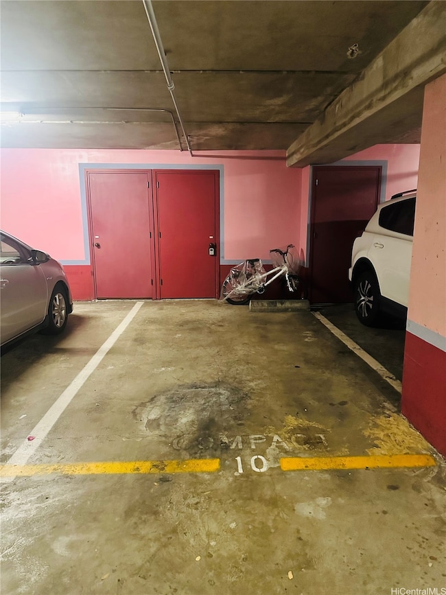 One assigned, covered parking stall #10 with Stora
