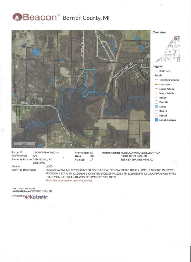 springhill map