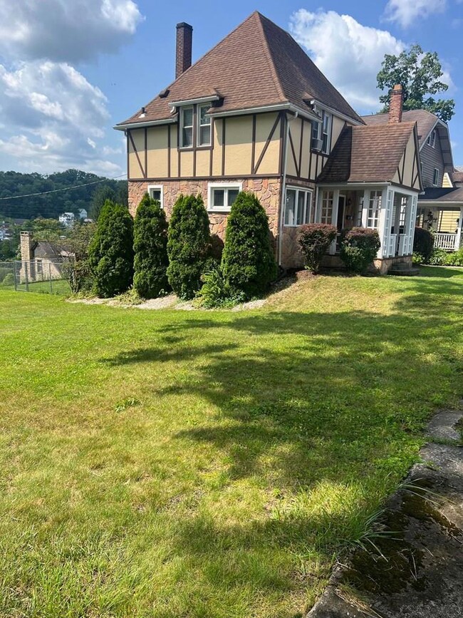 Left side of home