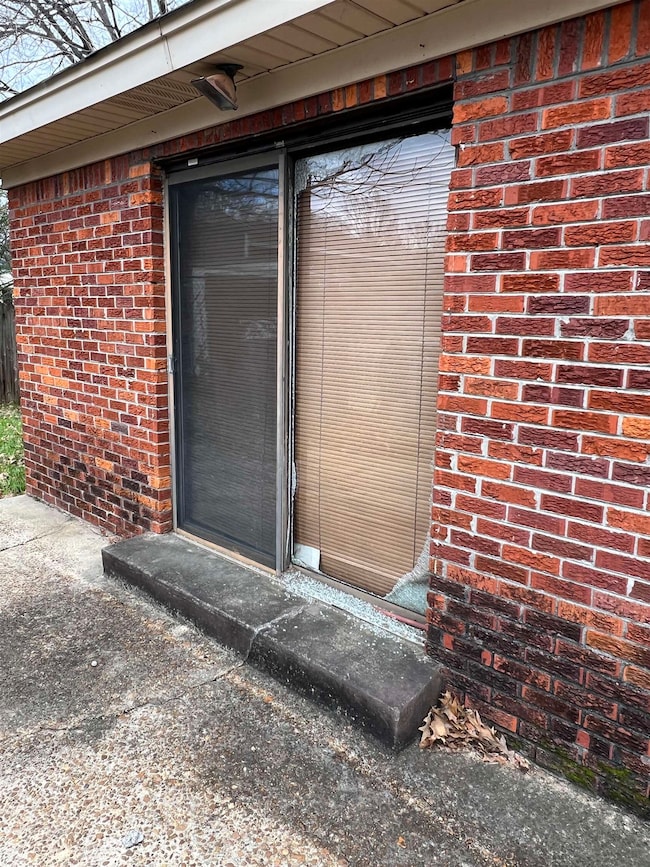 View of exterior entry