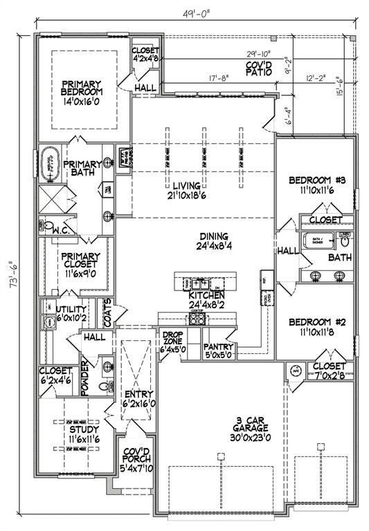 Home floor plan