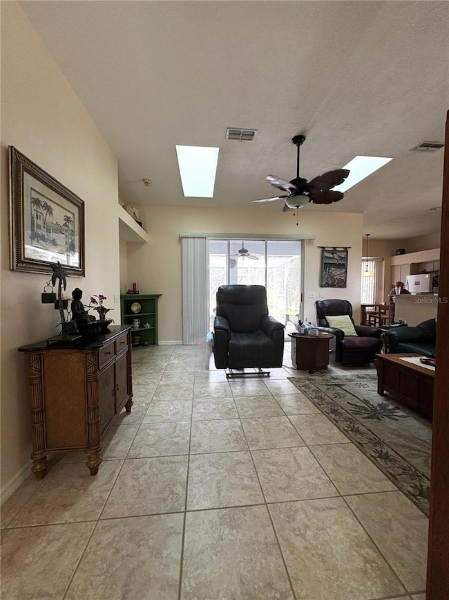 Looking in from front door