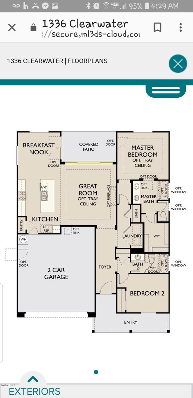 Clearwater Floorplan - Ashton Woods