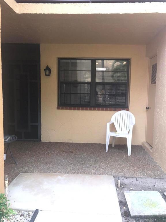 front of unit