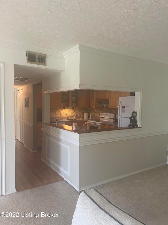 living room looking at kitchen