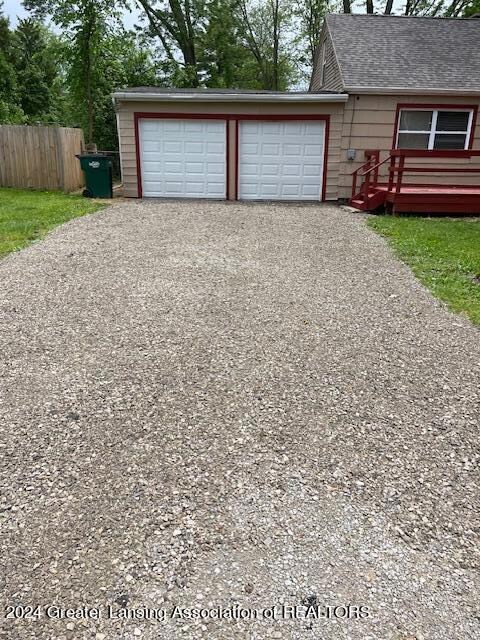 Garage and Driveway