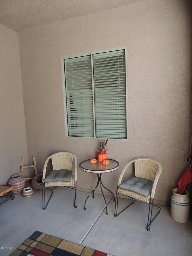 By the front entry