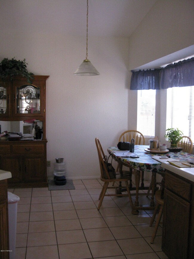 From Kitchen to dining area